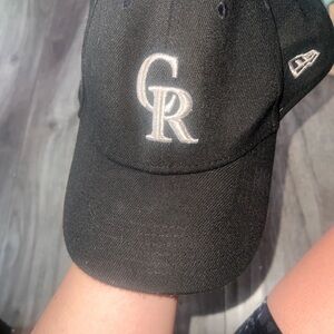 New Era Kids Black Hat Colorado Rockies
